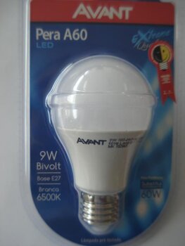 LAMPADA LED-PER-HP-BR6500K-240-9W-AVANT