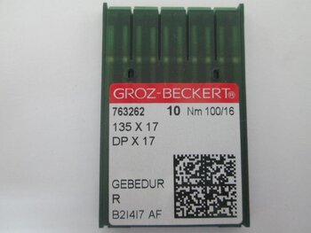AGULHA GROZ-BECKERT TRAVETE 135X17-100 GEBEDUR